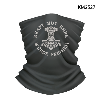 „Kraft · Mut · Ehre · Würde · Freiheit“ Morf® Original schwarz