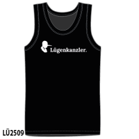 Lügenkanzler Tanktop schwarz