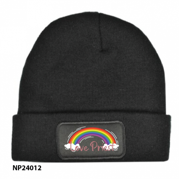 Love Priest Regenbogen - Beanie