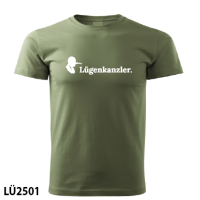 Lügenkanzler T-Shirt khaki Lügenkanzler T-Shirt khaki