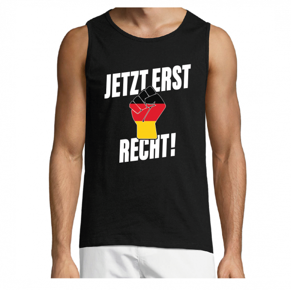 JETZT ERST RECHT! Tanktop schwarz