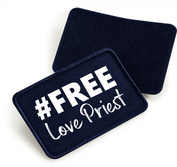 Patch Free Love Priest (verschiedene Farben vorhanden)