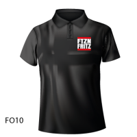 FTZN FRITZ Polo-Shirt schwarz FTZN FRITZ Polo-Shirt schwarz