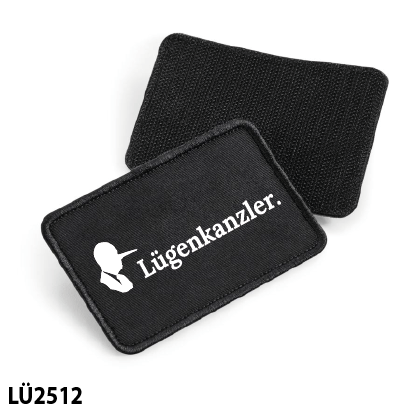 Patch Lügenkanzler (verschiedene Farben vorhanden)