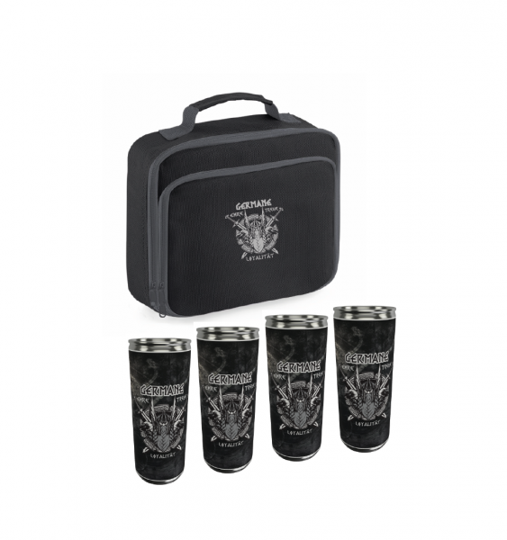 Limitierte Germanen Suff-Tasche inkl. 4 Dosen
