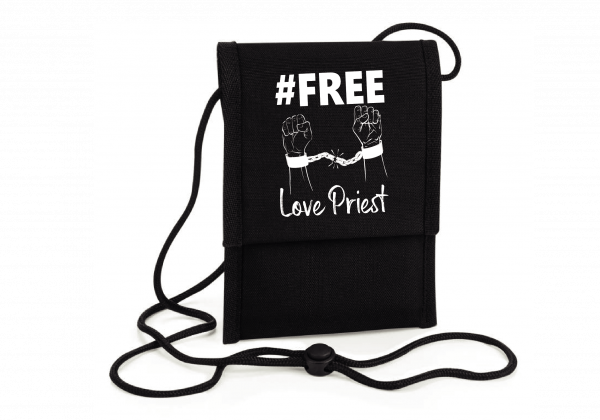 Free Love Priest Umhängebeutel