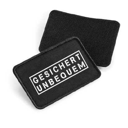 Patch Gesichert unbequem (verschiedene Farben vorhanden)