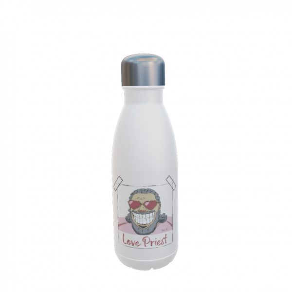 Love Priest Edelstahl Trinkflasche