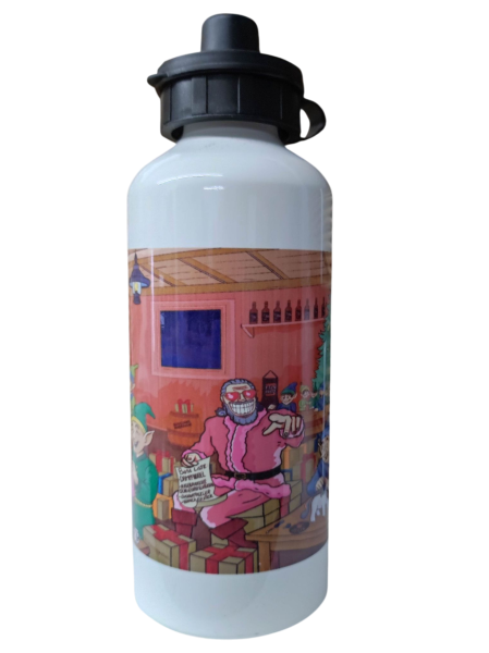 Alu-Flasche Weihnachtsmotiv 2025