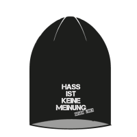 HASS IST KEINE MEINUNG – GEGEN LINKS | Beanie