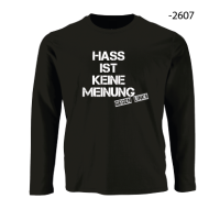 HASS IST KEINE MEINUNG – GEGEN LINKS | Langarmshirt