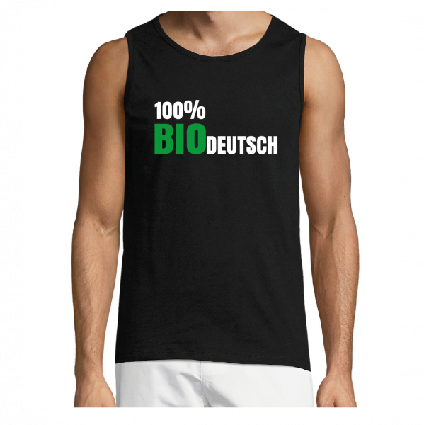 100% BIOdeutsch Tanktop schwarz