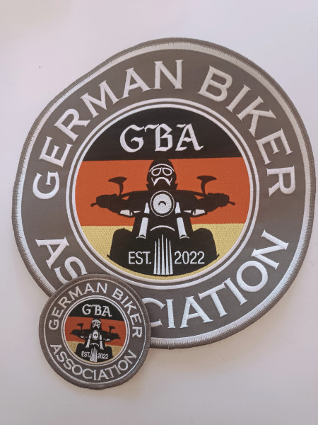 German Biker Association Patch Set
