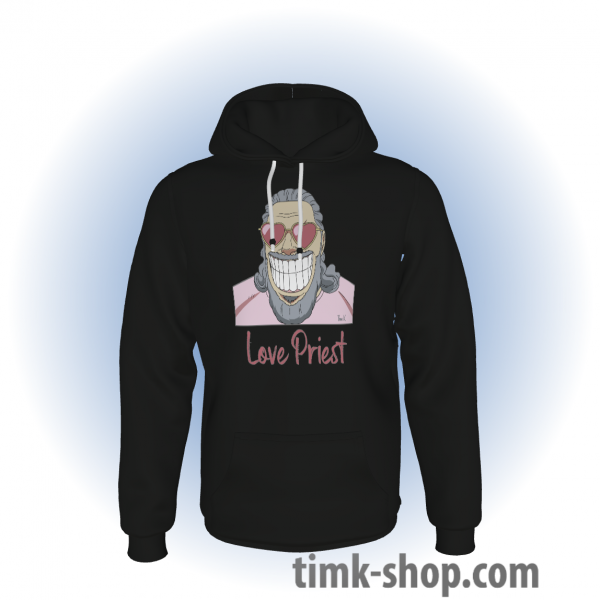 Love Priest Hoodie schwarz