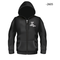 HASS IST KEINE MEINUNG – GEGEN LINKS | Sweatjacke (Zipper)