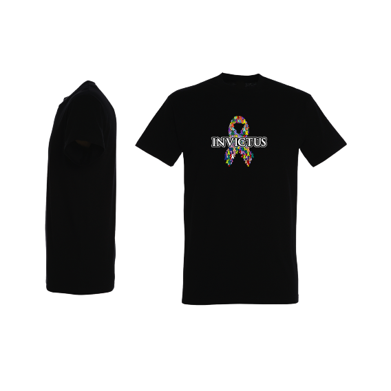 Invictus - T-Shirt schwarz