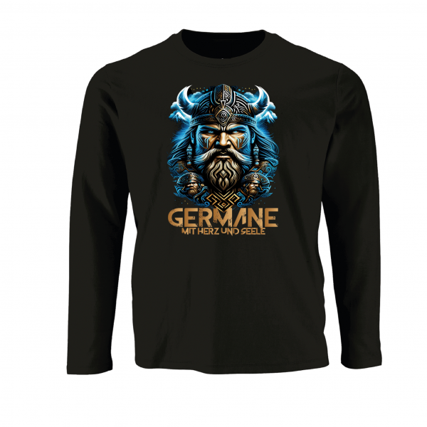 Germane mit Herz und SeeleLangarmshirt schwarz