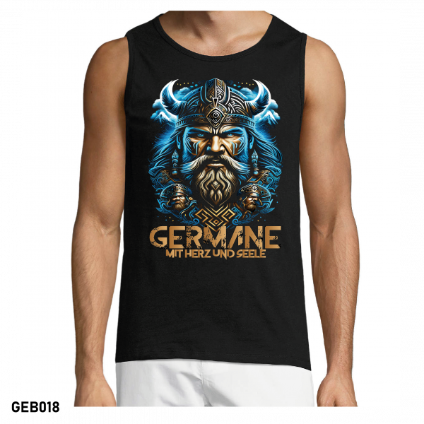 Germane Mit Herz und Seele Tanktop schwarz