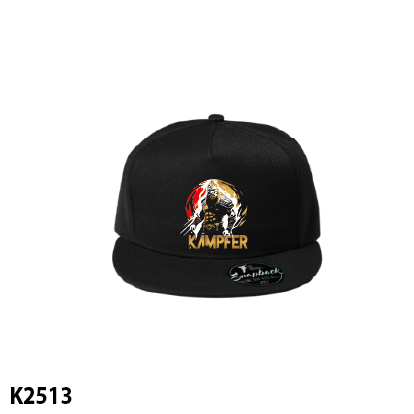Kämpfer Cap schwarz