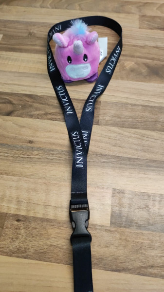 Invictus Schlüsselband + Einhorn Birdie