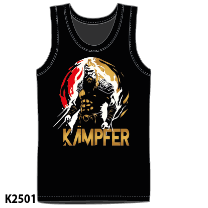 Kämpfer Tanktop schwarz