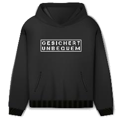 Gesichert unbequem Hoodie