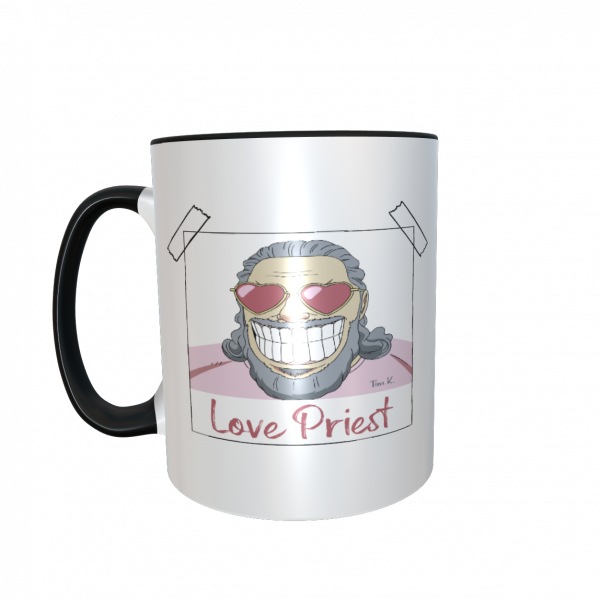 Love Priest Tasse schwarz