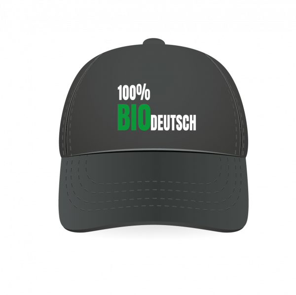 100% BIOdeutsch Cap schwarz