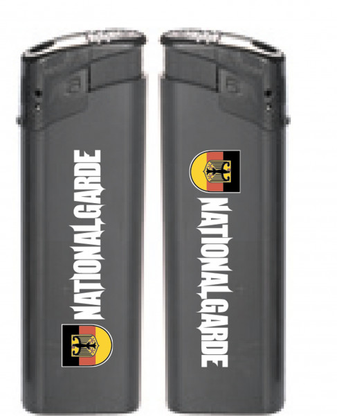 Nationalgarde Feuerzeug schwarz