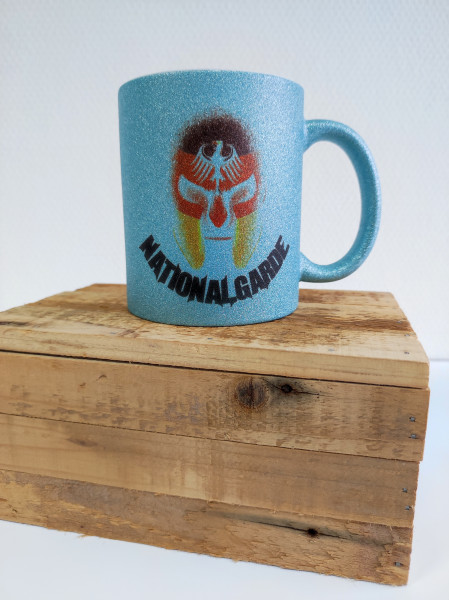 Nationalgarde SPA Tasse blau